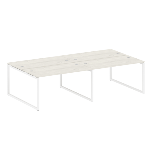 Бенч-система на 4 места на О-обр. м/к Metal System Quattro 40БО.СМ-4.3  фото 4