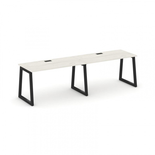 Style Project Рабочая станция 1 сторон. SN-5T1.ORS-024 Акация Лорка/Металл Антрацит/Заглушка Пластик фото 6