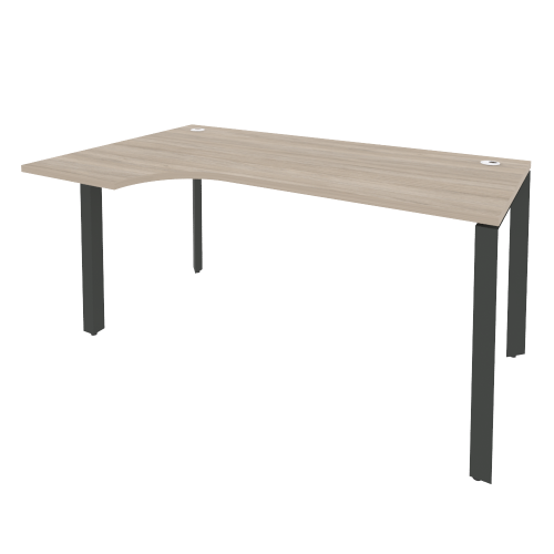 Стол эргономичный на П-обр. м/к Onix O.MP-SA-1 (L) фото 7