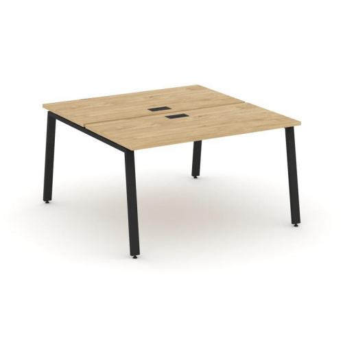 Style Project Рабочая станция 2-х сторон. SN-6A.DRS-004 Дуб Табак/Металл Антрацит 1580*1232*750 фото 3