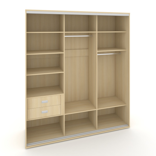 Корпус 3-х секционного шкафа высокого L=2069мм Maris SH.K3-4.1 K5 Корпус 3-х секционного шкафа высокого L=2069мм Maris SH.K3-4.1 K5