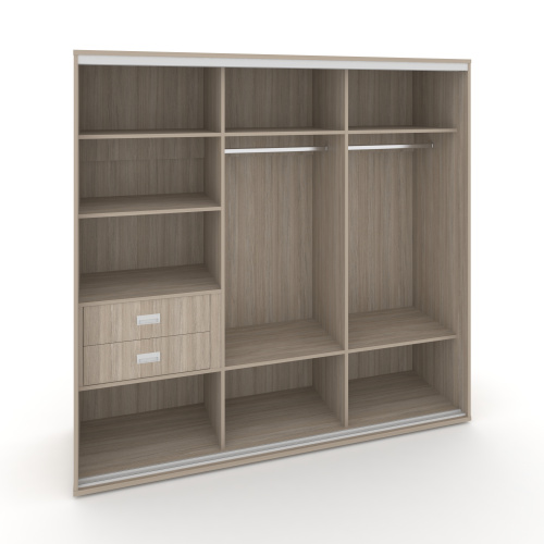 Корпус 3-х секционного шкафа низкого L=2669мм Maris SH.K3-8.2 K6 фото 6 Корпус 3-х секционного шкафа низкого L=2669мм Maris SH.K3-8.2 K6 фото 6