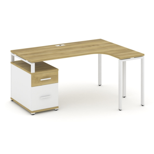 Стол эргономичный с опорной тумбой Concept CN.SA-304(R) фото 3