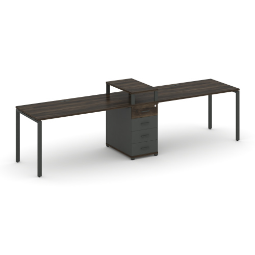 Бенч-система на 2 места с 1 опорной тумбой Concept CN.ORS-418 фото 3