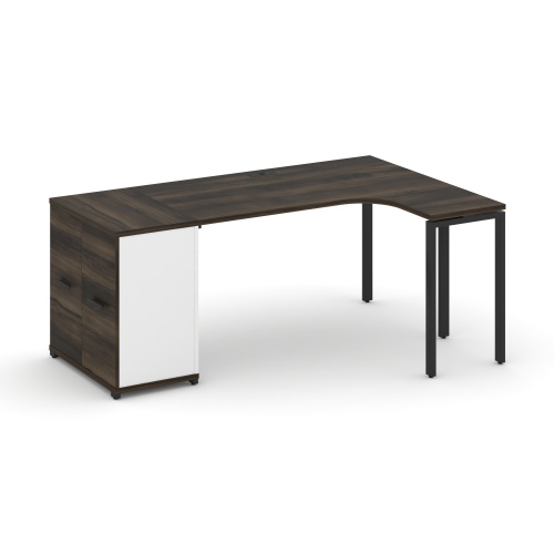 Стол эргономичный с опорным распашным шкафом Concept CN.SA-209(R)