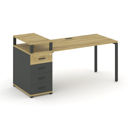 Стол офисный с опорной тумбой Concept CN.SP-412 фото 4 Стол офисный с опорной тумбой Concept CN.SP-412 фото 4