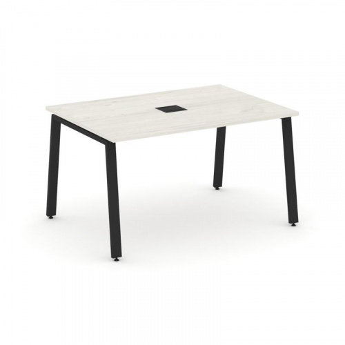 Style Project Стол переговорный SN-6A.SPRG-003 Дуб Табак/Металл Белый 1380*980*750 фото 13