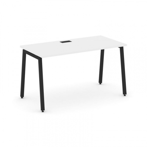 Style Project Стол письменный SN-4A.SP-004 Дуб Табак/Металл Белый 1580*600*750 фото 7