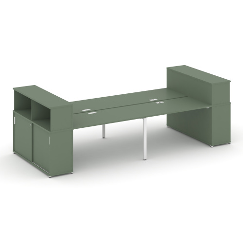 Бенч-система с опорными шкафами-купе Concept CN.DRS-283