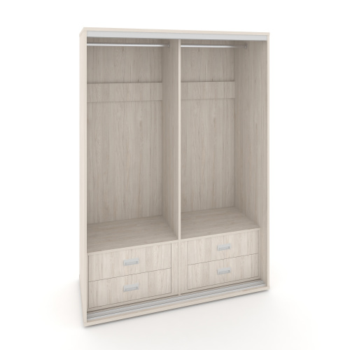 Корпус 2-х секционного шкафа низкого L=1500мм Maris SH.K2-5.2 K3 фото 5