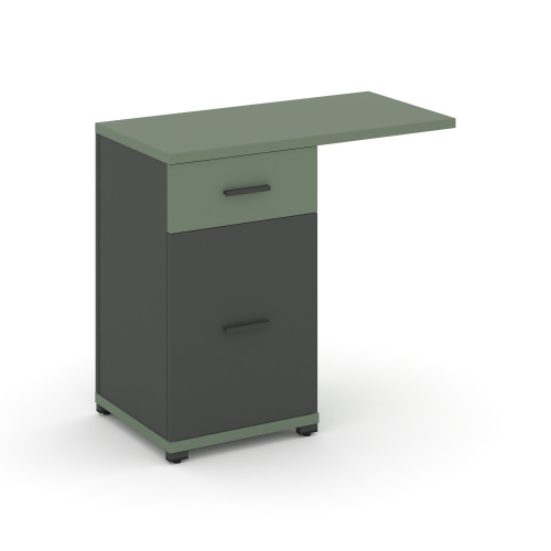 Тумба приставная с 1 ящиком Concept CN.TUS-003 W фото 2 Тумба приставная с 1 ящиком Concept CN.TUS-003 W фото 2