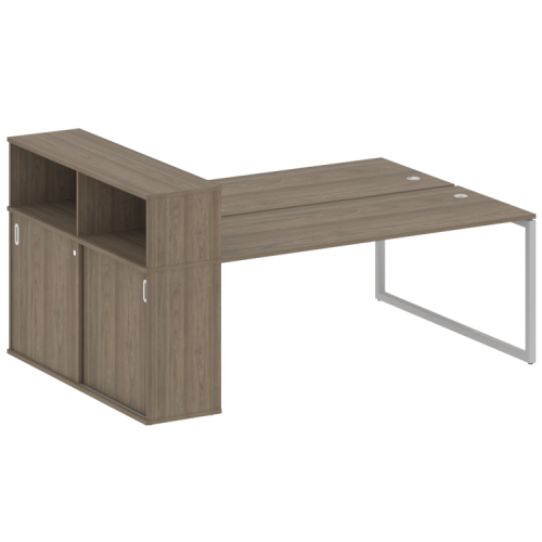 Бенч-система с шкафом-купе на О-обр. м/к Metal System Quattro 40БО.РС-СШК-2.5 фото 3 Бенч-система с шкафом-купе на О-обр. м/к Metal System Quattro 40БО.РС-СШК-2.5 фото 3