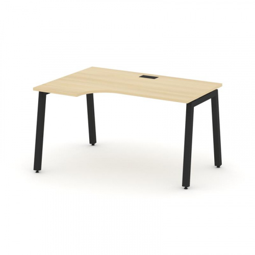 Style Project Стол рабочий эргоном. SN-5A.SPA-001(L) Дуб Наварра/Металл Антрацит 1380*600/980*750 фото 6 Style Project Стол рабочий эргоном. SN-5A.SPA-001(L) Дуб Наварра/Металл Антрацит 1380*600/980*750 фото 6