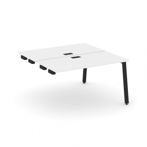 Style Project Стол-приставка к опор. элем. SN-5A.DPRS-002 Дуб Табак/Металл Белый 1180*1232*750 фото 6