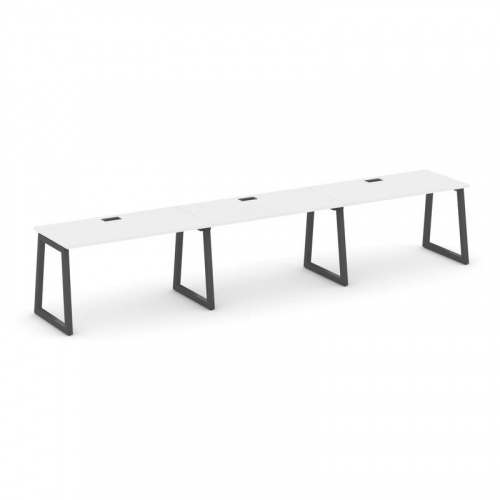 Style Project Рабочая станция 1 сторон. SN-5T1.ORS-043 Акация Лорка/Металл Антрацит/Заглушка Пластик фото 26