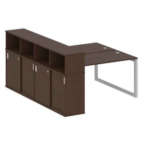 Бенч-система с шкафом-купе на О-обр. м/к Metal System Quattro 50БО.РС-СШК-4.3 фото 8 Бенч-система с шкафом-купе на О-обр. м/к Metal System Quattro 50БО.РС-СШК-4.3 фото 8