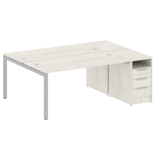 Бенч-система с тумбой на П-обр. м/к Metal System Quattro 50БП.РС-СТП-2.4 фото 8 Бенч-система с тумбой на П-обр. м/к Metal System Quattro 50БП.РС-СТП-2.4 фото 8