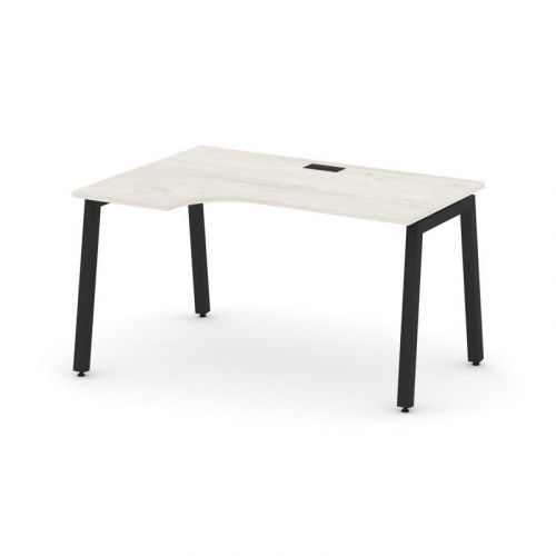 Style Project Стол рабочий эргоном. SN-5A.SPA-001(L) Дуб Наварра/Металл Антрацит 1380*600/980*750 фото 9 Style Project Стол рабочий эргоном. SN-5A.SPA-001(L) Дуб Наварра/Металл Антрацит 1380*600/980*750 фото 9