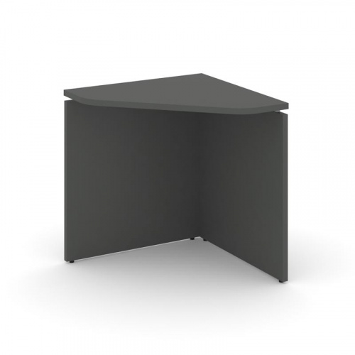 Style Project Угловой элемент стола SN-D.USP-011 Акация Лорка/Антрацит/Металл Антрацит 700*700*750 фото 5