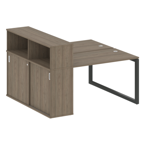 Бенч-система с шкафом-купе на О-обр. м/к Metal System Quattro 50БО.РС-СШК-2.2 Бенч-система с шкафом-купе на О-обр. м/к Metal System Quattro 50БО.РС-СШК-2.2