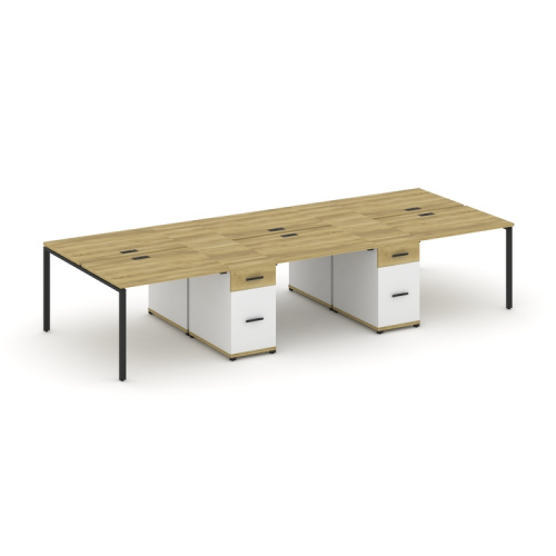 Бенч-система на 6 мест с 2 опорными тумбами Concept CN.DRS-453 фото 6 Бенч-система на 6 мест с 2 опорными тумбами Concept CN.DRS-453 фото 6