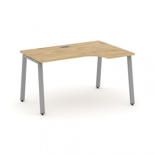 Style Project Стол рабочий эргоном. SN-6A.SPA-021(R) Белый/Металл Антрацит 1380*800/980*750 фото 7 Style Project Стол рабочий эргоном. SN-6A.SPA-021(R) Белый/Металл Антрацит 1380*800/980*750 фото 7