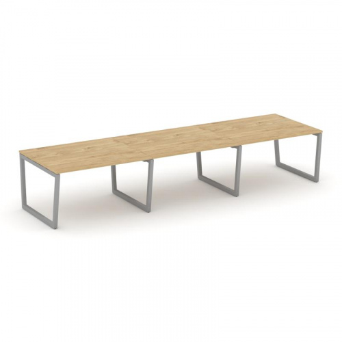 Style Project Стол переговорный SN-5T2.SPRG-052.3 Акация Лорка/Металл Антрацит 3540*1180*750 фото 2 Style Project Стол переговорный SN-5T2.SPRG-052.3 Акация Лорка/Металл Антрацит 3540*1180*750 фото 2