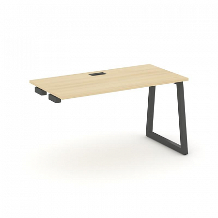 Style Project Стол-приставка к опор. элем. SN-5T1.OPRS-012 Акация Лорка/Металл Антрацит/Заглушка Пла