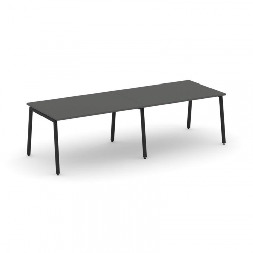 Style Project Стол переговорный SN-4A.SPRG-013.3 Тиквуд Светлый/Металл Белый 2760*980*750 фото 2 Style Project Стол переговорный SN-4A.SPRG-013.3 Тиквуд Светлый/Металл Белый 2760*980*750 фото 2