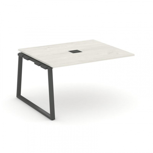 Style Project Проходной наб. элем. перег. стола SN-6T1.NSPRG-032 Акация Лорка/Металл Антрацит/Заглуш фото 24