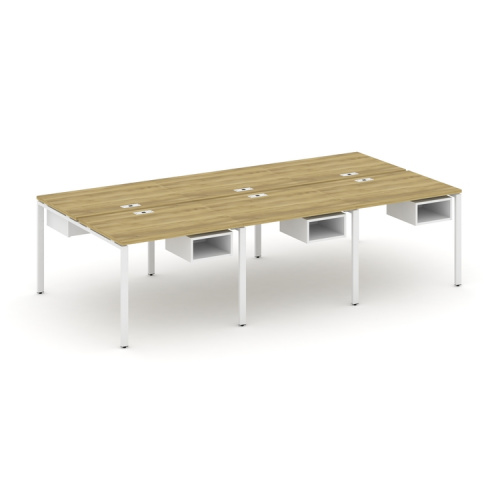 Бенч-система на 6 мест с подвесными тумбами Concept CN.DRS-141 фото 11