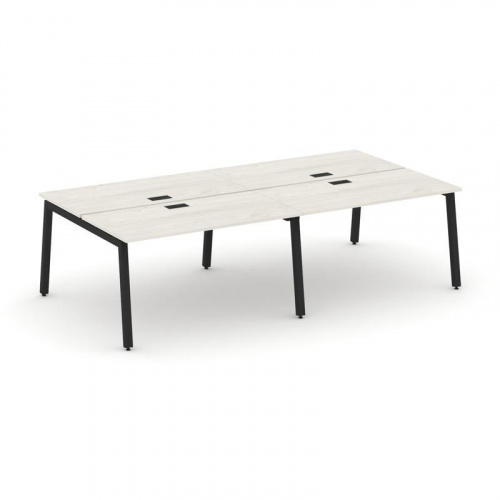 Style Project Рабочая станция 2-х сторон. SN-5A.DRS-043 Дуб Наварра/Металл Белый 2760*1432*750 фото 13