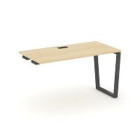 Style Project Стол-приставка к опор. элем. SN-6T2.OPRS-011 Акация Лорка/Металл Антрацит/Заглушка Пла