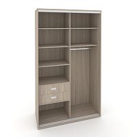 Корпус 2-х секционного шкафа высокого L=1100мм Maris SH.K2-1.1 K6