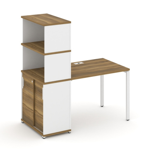 Стол офисный с опорным шкафом-купе Concept CN.SP-241 Стол офисный с опорным шкафом-купе Concept CN.SP-241