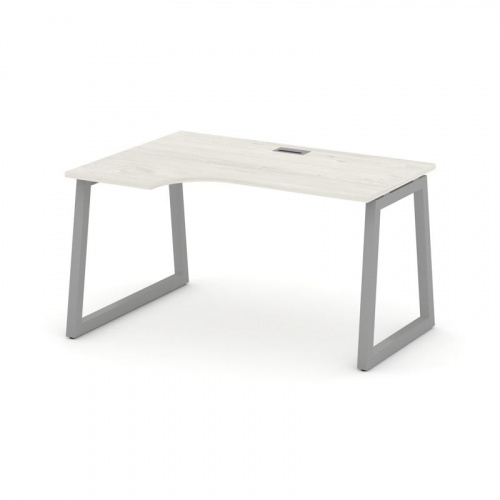 Style Project Стол рабочий эргоном. SN-5T1.SPA-012(L) Акация Лорка/Металл Антрацит/Заглушка Пластик фото 12