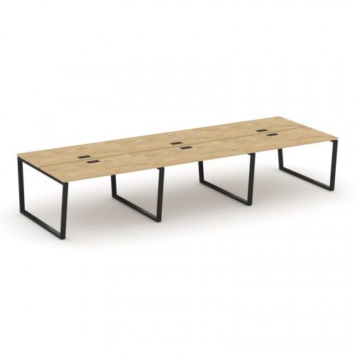 Style Project Рабочая станция 2-х сторон. SN-6T2.DRS-063 Акация Лорка/Металл Антрацит/Заглушка Пласт Style Project Рабочая станция 2-х сторон. SN-6T2.DRS-063 Акация Лорка/Металл Антрацит/Заглушка Пласт