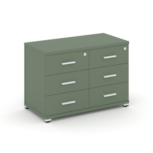 Тумба приставная с 6 ящиками Concept CN.TSP-007 W Тумба приставная с 6 ящиками Concept CN.TSP-007 W