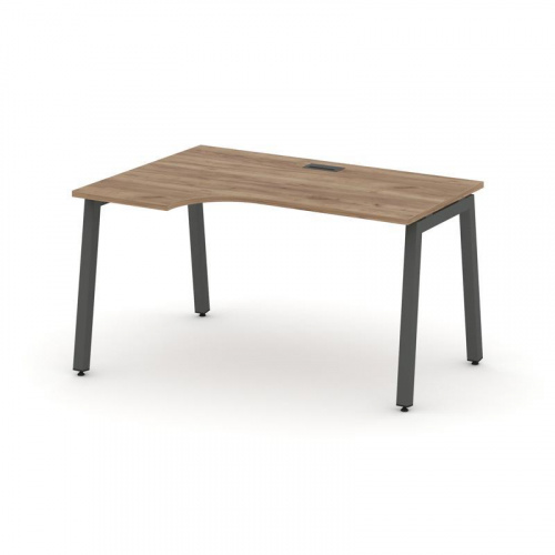 Style Project Стол рабочий эргоном. SN-5A.SPA-001(L) Дуб Наварра/Металл Антрацит 1380*600/980*750 фото 16 Style Project Стол рабочий эргоном. SN-5A.SPA-001(L) Дуб Наварра/Металл Антрацит 1380*600/980*750 фото 16