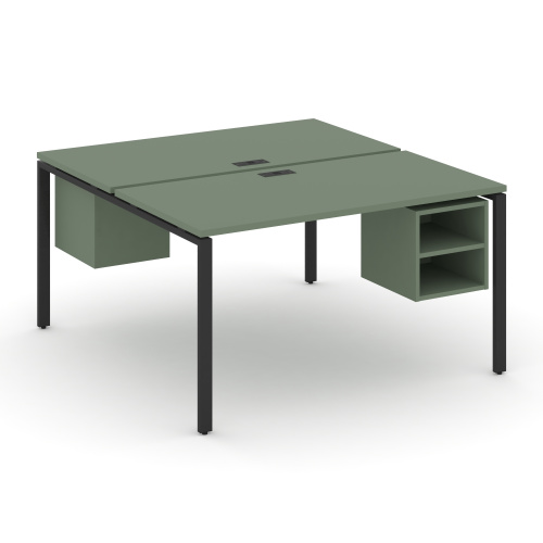 Бенч-система на 2 места с подвесными тумбами Concept CN.DRS-107 Бенч-система на 2 места с подвесными тумбами Concept CN.DRS-107