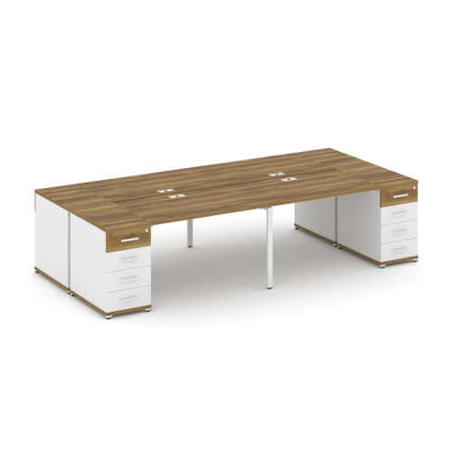 Бенч-система на 4 места с 2 опорными тумбами Concept CN.DRS-426 фото 8 Бенч-система на 4 места с 2 опорными тумбами Concept CN.DRS-426 фото 8