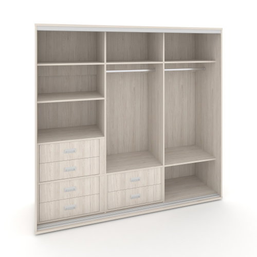 Корпус 3-х секционного шкафа низкого L=1619мм Maris SH.K3-1.2 K7 фото 3