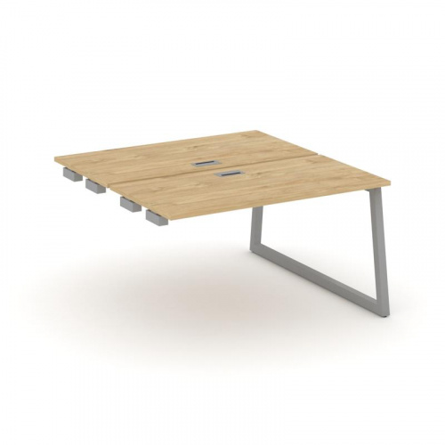 Style Project Стол-приставка к опор. элем. SN-5T1.DPRS-011 Акация Лорка/Металл Антрацит/Заглушка Пла фото 2