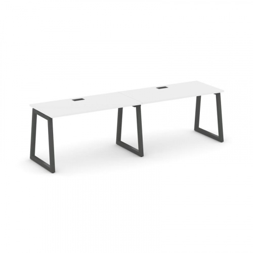 Style Project Рабочая станция 1 сторон. SN-5T1.ORS-024 Акация Лорка/Металл Антрацит/Заглушка Пластик фото 26