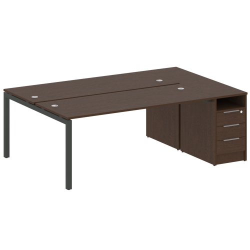 Бенч-система с тумбой на П-обр. м/к Metal System Quattro 50БП.РС-СТП-2.5 фото 12 Бенч-система с тумбой на П-обр. м/к Metal System Quattro 50БП.РС-СТП-2.5 фото 12