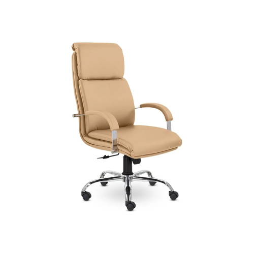 Кресло руководителя Надир (Хром) (Экокожа) фото 4