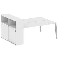 Бенч-система с шкафом-купе на А-обр. м/к Metal System БА.РС-СШК-2.5