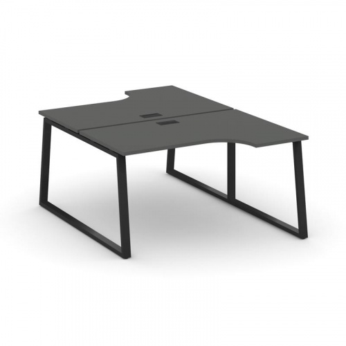 Style Project Рабочая станция эргоном. SN-6T1.DRPA-012 Акация Лорка/Металл Антрацит/Заглушка Пластик фото 8