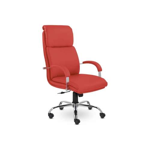 Кресло руководителя Надир (Хром) (Экокожа) фото 7