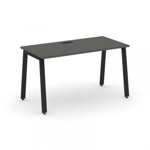 Style Project Стол письменный SN-6A.SP-004 Дуб Табак/Металл Белый 1580*600*750 фото 3